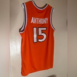 carmelo melo colllege embroidered jersey new york syracuse